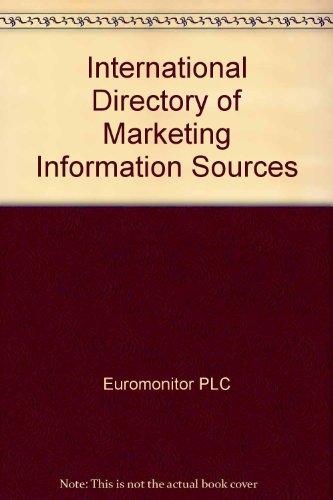 9780863381614: International Directory of Marketing Information Sources