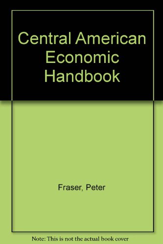 Beispielbild fr Central American Economic Handbook zum Verkauf von Better World Books