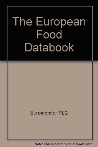 Beispielbild fr European Food Databook zum Verkauf von Nauka Japan LLC