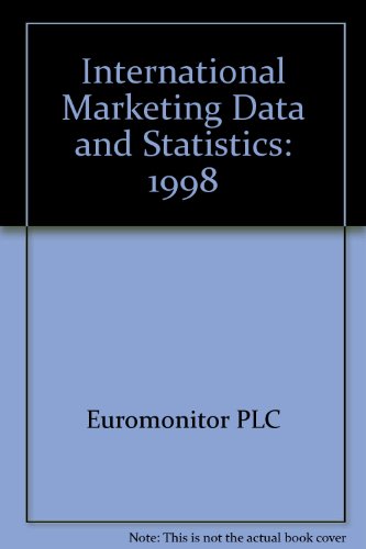 Beispielbild fr International Marketing Data and Statistics 1998 (International Marketing Data & Statistics) zum Verkauf von Phatpocket Limited