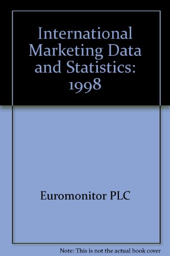 Stock image for International Marketing Data and Statistics 1998 (International Marketing Data & Statistics) for sale by Phatpocket Limited