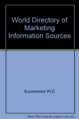 Imagen de archivo de World Directory of Marketing Information Sources 2000 a la venta por Phatpocket Limited