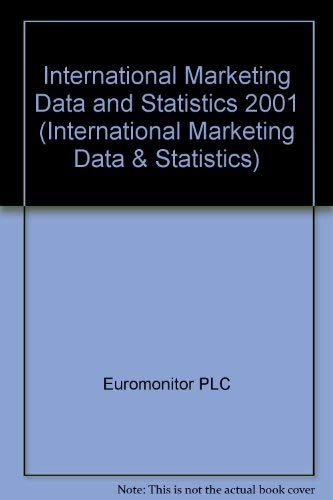 Imagen de archivo de International Marketing Data & Statistics 2001 a la venta por Phatpocket Limited