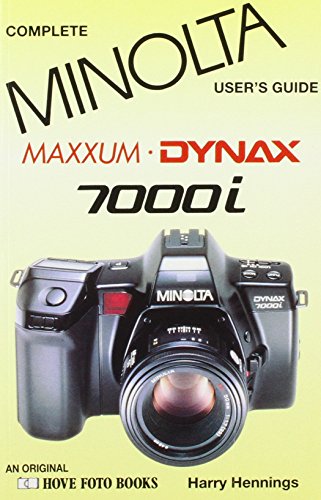 Stock image for Minolta Dynax 7000i (Hove User's Guide) for sale by WorldofBooks
