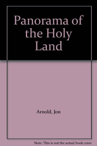 Imagen de archivo de Panorama of the Holy Land a la venta por J. and S. Daft