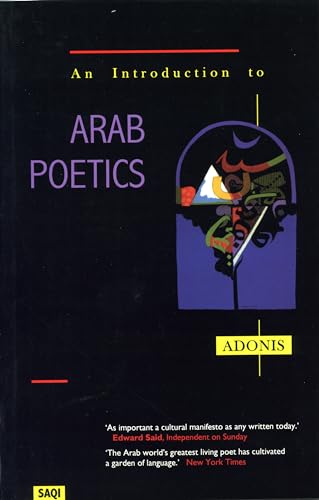 An Introduction To Arab Poetics (9780863563317) by Adonis