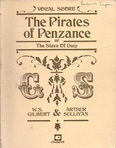 Imagen de archivo de Pirates of Pienzance Voc Score a la venta por ThriftBooks-Atlanta