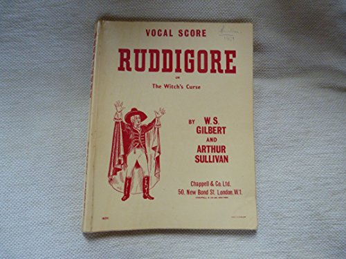 Stock image for Ruddigore: (Vocal Score) for sale by WorldofBooks