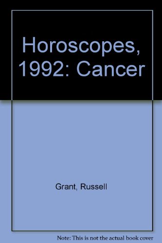 Russell Grant's Day-by-day Horoscope for 1992 - Cancer (9780863694929) by Grant, Russell