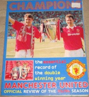 Beispielbild fr Champions: Official Manchester United Review of 1993-94 zum Verkauf von AwesomeBooks
