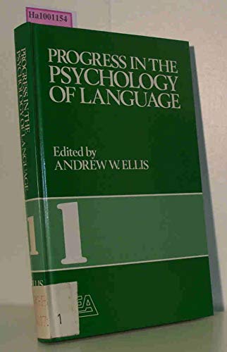 Beispielbild fr Progress in the Psychology of Language (Volume 1) zum Verkauf von Anybook.com