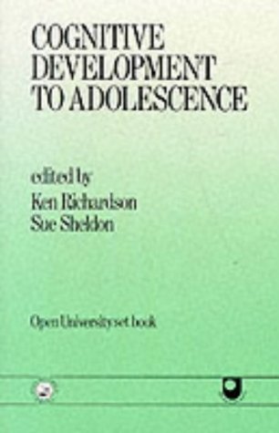 9780863770883: Cognitive Development To Adolescence