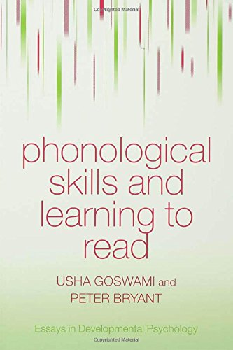 Beispielbild fr Phonological Skills and Learning to Read zum Verkauf von Better World Books