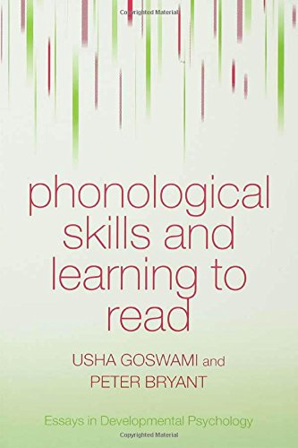 Phonological Skills and Learning to Read (Essays in Developmental Psychology) (9780863771507) by Goswami, Usha; Bryant, Peter