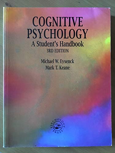 9780863773754: Cognitive Psychology: A Student's Handbook