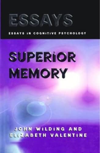 Beispielbild fr Superior Memory (Essays in Cognitive Psychology) zum Verkauf von WorldofBooks