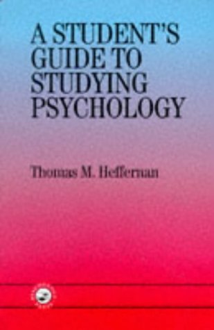 Beispielbild fr The Student's Guide to Studying Psychology zum Verkauf von AwesomeBooks