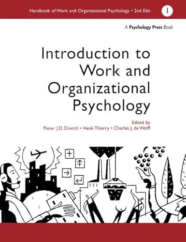 9780863775208: A Handbook of Work and Organizational Psychology: Volume 1: Introduction to Work and Organizational Psychology: 001 (Handbook of Work & Organizational Psychology)