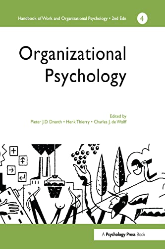 9780863775260: A Handbook of Work and Organizational Psychology: Volume 4: Organizational Psychology (Handbook of Work & Organizational Psychology)