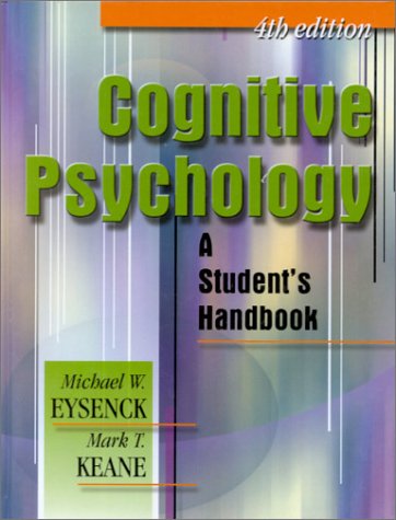 9780863775505: Cognitive Psychology: A Student's Handbook, 4th Edition