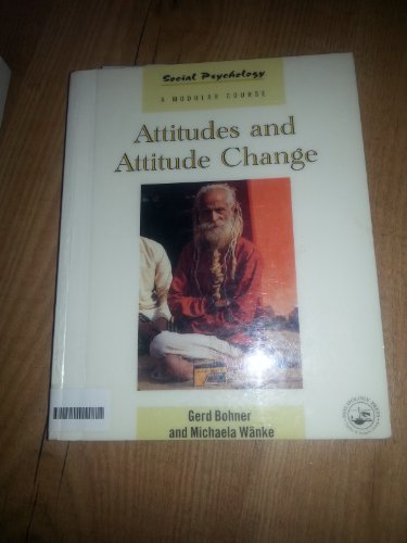 Stock image for Attitudes and Attitude Change (Social Psychology) for sale by WorldofBooks