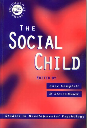 Imagen de archivo de The Social Child (Studies in Developmental Psychology) a la venta por HPB-Red