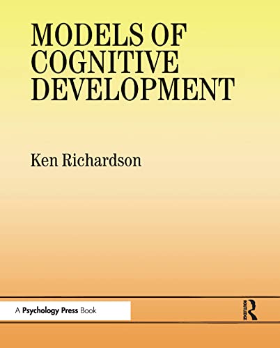 Beispielbild fr Models Of Cognitive Development zum Verkauf von WorldofBooks
