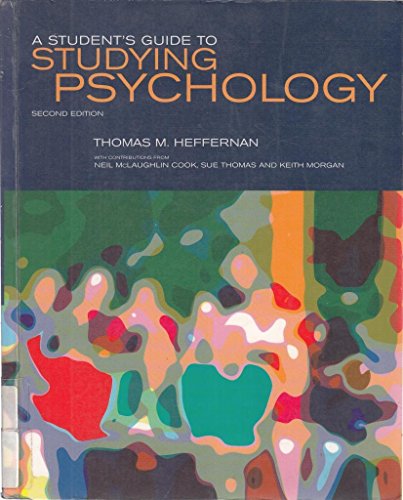 Beispielbild fr A Student's Guide to Studying Psychology zum Verkauf von RIVERLEE BOOKS