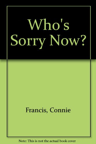 9780863790737: Who's Sorry Now?