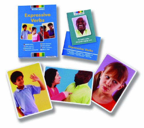 Imagen de archivo de Expressive Verbs Colorcards a la venta por PBShop.store US