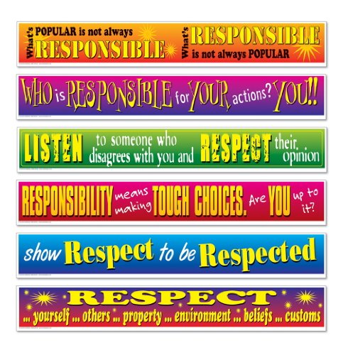 9780863888779: Responsibility and Respect Banners