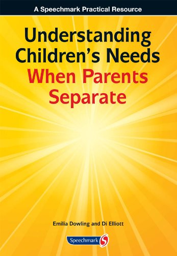 Imagen de archivo de Understanding Children's Needs When Parents Separate (Speechmark Practical Resource) a la venta por Bahamut Media