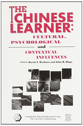Stock image for The Chinese Learner: Cultural, Psychological and Contextual Influences for sale by Books From California