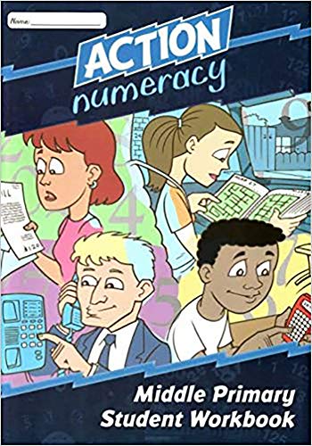 Stock image for Action Numeracy Middle Primary Student Workbook for sale by PBShop.store US