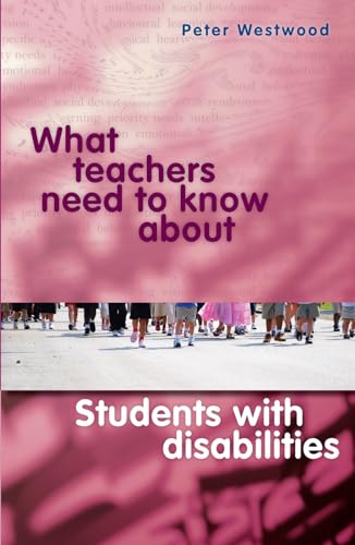 Stock image for What Teachers Need to Know About Students with Disabilities for sale by WorldofBooks