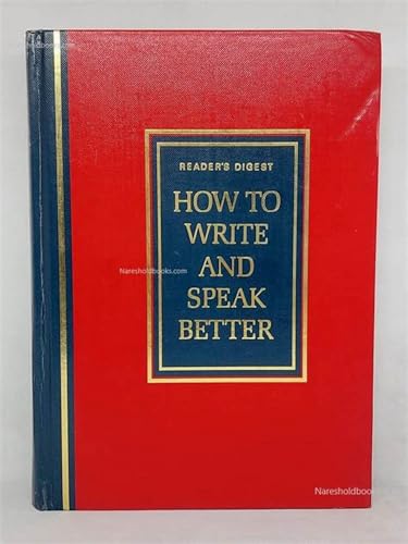 Imagen de archivo de How to Write and Speak Better a la venta por ThriftBooks-Dallas