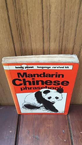 Beispielbild fr Mandarin Chinese Phrasebook (Lonely Planet Language Survival Kits) zum Verkauf von WorldofBooks