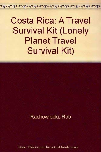 Stock image for Costa Rica: A Travel Survival Kit (Lonely Planet Costa Rica) for sale by More Than Words