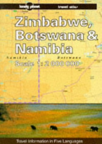 Imagen de archivo de Lonely Planet Zimbabwe, Botswana and Namibia Travel Atlas a la venta por Half Price Books Inc.