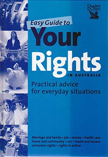 9780864493965: Easy Guide to Your Rights: Practical Advice for Everyday Sit