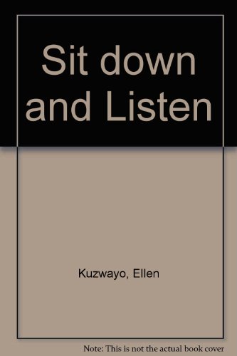 Imagen de archivo de Sit down and listen (Africasouth new writing) a la venta por Pelican Bay Books