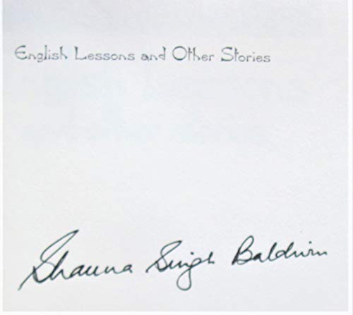 Imagen de archivo de English Lessons and other stories a la venta por From Away Books & Antiques