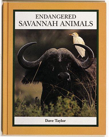 Imagen de archivo de Endangered Savannah Animals a la venta por Better World Books
