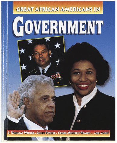 9780865058064: Great African Americans in Government (Outstanding African Americans S.)