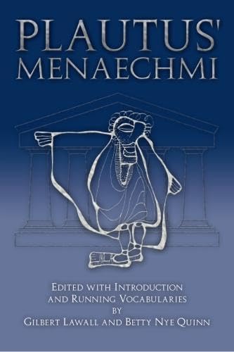 Imagen de archivo de Plautus' Menaechmi a la venta por ThriftBooks-Dallas