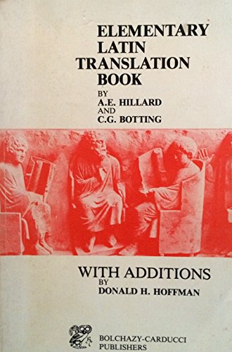 Stock image for Elementary Latin Translation Book for sale by HPB-Red