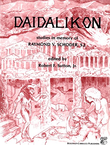 Beispielbild fr Daidalikon: Studies in Memory of Raymond V. Schoder, S.J. zum Verkauf von Kennys Bookshop and Art Galleries Ltd.