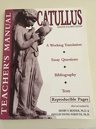 Stock image for Catullus: Advanced Placement (Latin Edition) for sale by HPB-Red