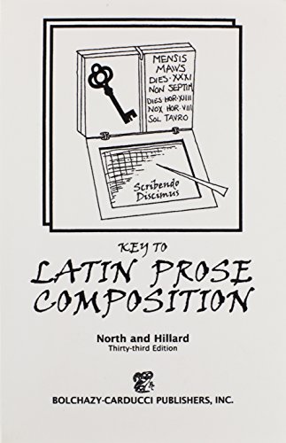 Imagen de archivo de Key to Latin Prose Composition (Latin Edition) a la venta por GF Books, Inc.