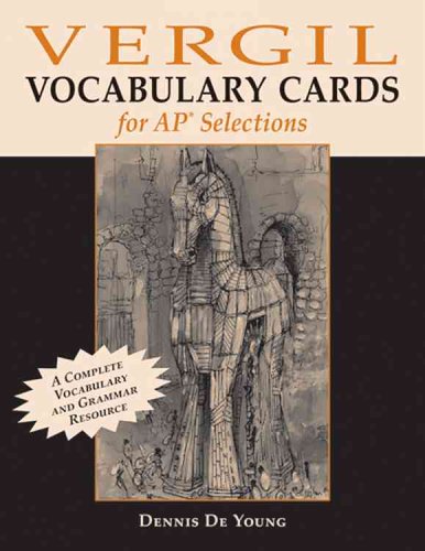 9780865166103: Vergil Vocabulary Cards for AP Selections